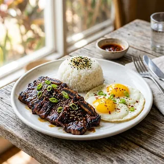 Traditional 2 Egg Breakfast at ShoreFyre Waikiki