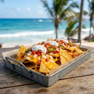 Chicken Nachos at ShoreFyre Waikiki