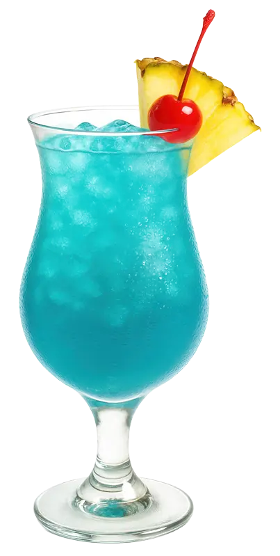 Blue Hawaii cocktail at ShoreFyre Waikiki