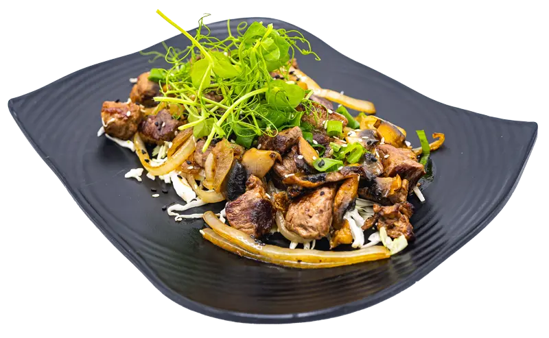 Hibachi steak happy hour at ShoreFyre Waikiki