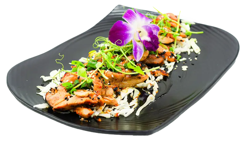 Hibachi chicken at ShoreFyre Waikiki