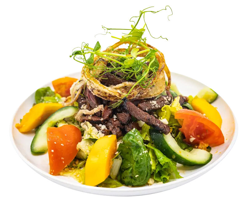 Kalbi steak salad at ShoreFyre Waikiki